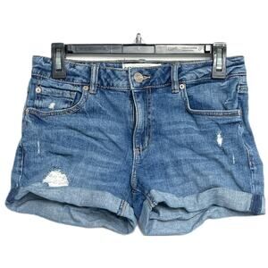 Garage Jean Shorts Womens Junior Size 3 Blue Denim Cotton Blend Beach Casual
